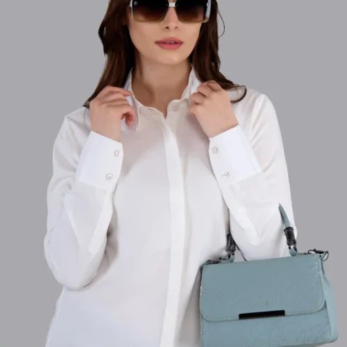 IMG_1805 White formal shirt for women – classic office and business wear