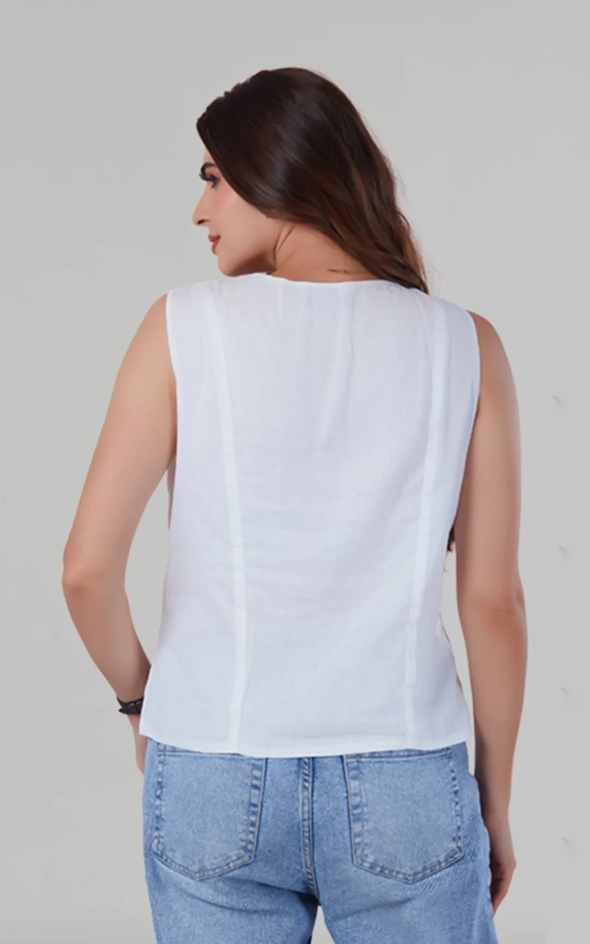 Cloud Cue Mulmul top – lightweight, breathable cotton top for daily wear